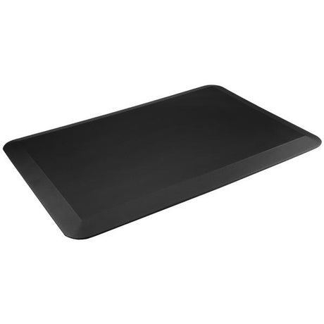 Ergonomic anti-fatigue mat for standing desks, offering cushioned support and anti-slip safety for all-day comfort.