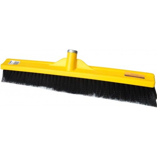 Medium polyfil broom head, 600mm wide, designed for efficient dust and dirt pickup; ideal for indoor and outdoor cleaning.