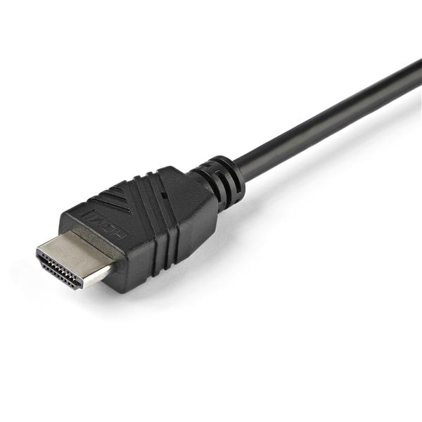 2-Port HDMI KVM Switch with Built-In Cables -  USB 4K 60Hz