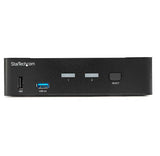 2 Port DisplayPort KVM Switch 4K 60Hz DP 1.2 w/USB 3.0 Hub TAA