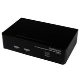 2 Port Professional USB DisplayPort KVM Switch with Audio