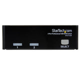 2 Port Professional USB KVM Switch Kit with Cables