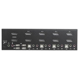 4-Port Dual DisplayPort KVM Switch - 4K 60Hz