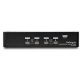 4 Port DisplayPort KVM Switch 4K 60Hz DP 1.2 w/USB 2.0 Hub TAA