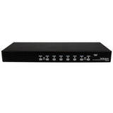 8 Port 1U Rackmount USB PS/2 KVM Switch with OSD
