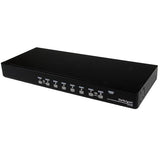 8 Port 1U Rackmount USB PS/2 KVM Switch with OSD