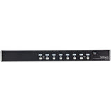 8 Port 1U Rackmount USB KVM Switch Kit with OSD and Cables