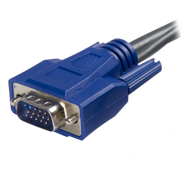 1,8m (6 ft) Ultra-Thin USB VGA 2-in-1 KVM Cable