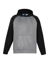 Hype Kids Two Tone Hoodie - Grey Marle/Black (Size 4/6)