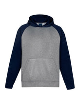 Hype Kids Two Tone Hoodie - Grey Marle/Navy (Size 16)