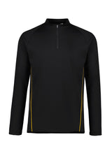 Balance Unisex Mid Layer Top - Black/Gold