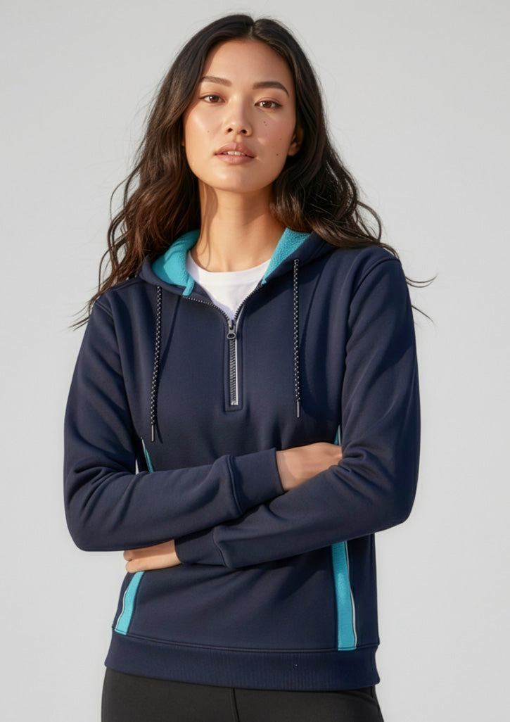Renegade Unisex Hoodie - Navy/Sky/Silver