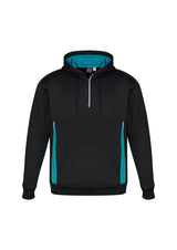Renegade Unisex Hoodie - Black/Teal/Silver