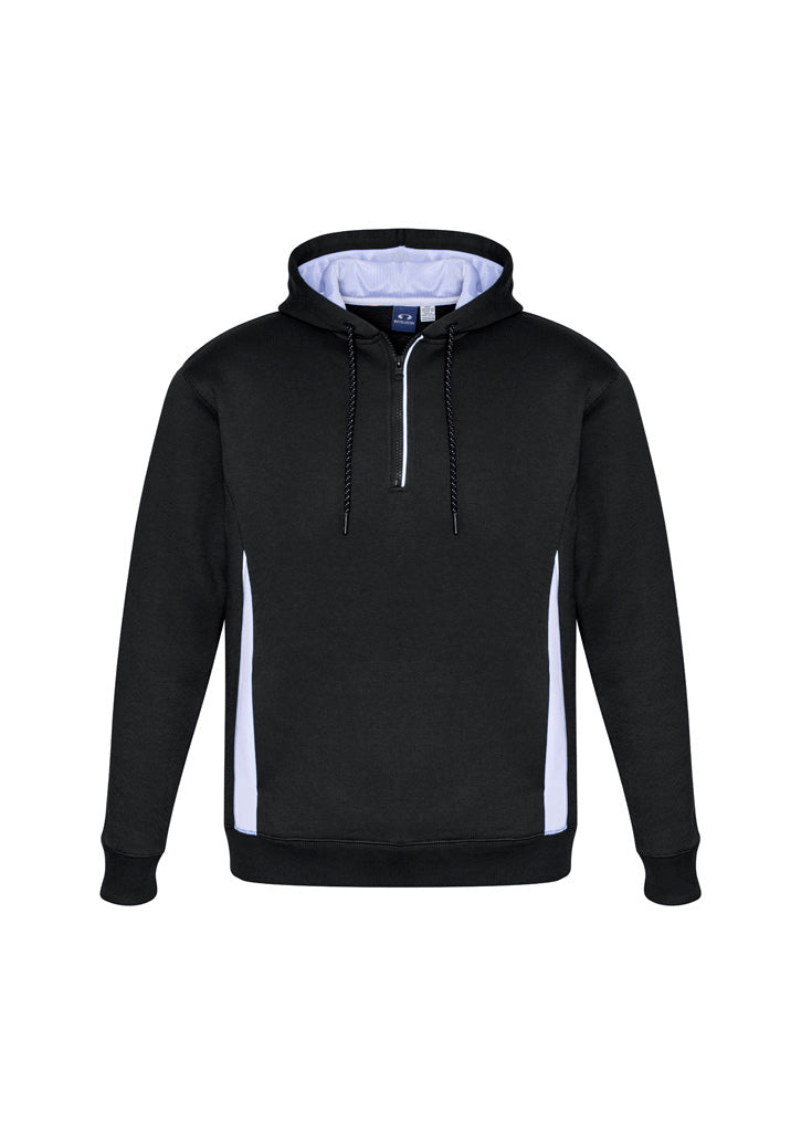 Renegade Unisex Hoodie - Black/White/Silver
