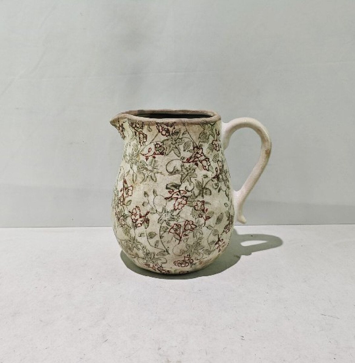 AUTUMN FLORAL CERAMIC JUG - AUTUMN -  200x165x200