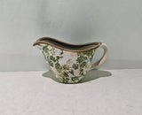 GREEN FLORAL CERAMIC JUG - GREEN -  240x125x140
