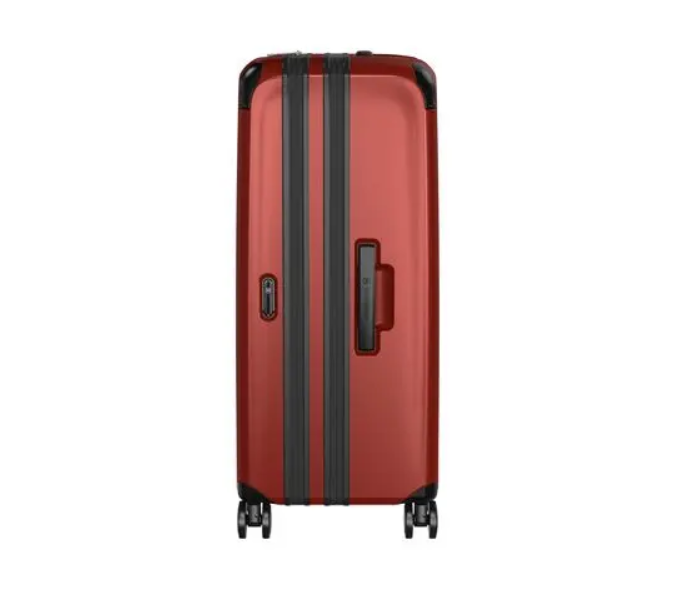 Victorinox Spectra 3.0 large case, 75 cm, expandable, durable recycled polycarbonate, organized interior, smooth dual-caster wheels.