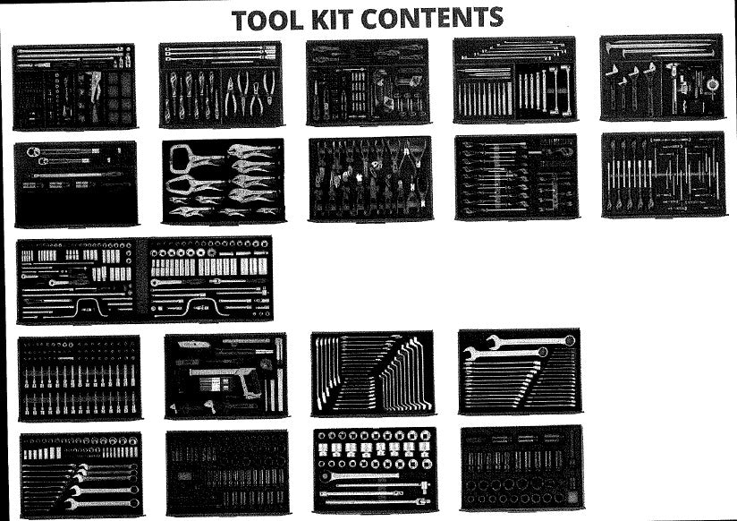 Teng 1117pc Monster Mega Master MM/AF Tool Kit (EVA)