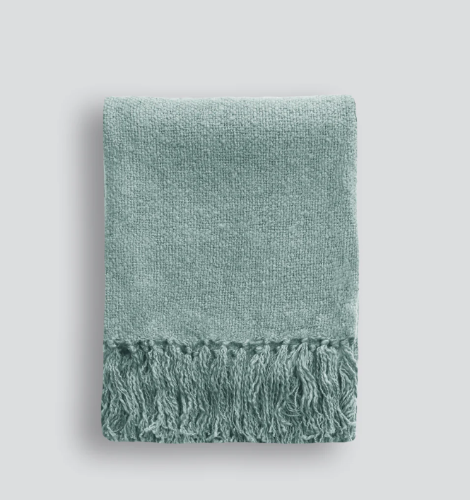 Serenade Throw - Duck Egg Blue 125x150cm