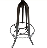Barstool - Industrial Leather (44 x 76cm)
