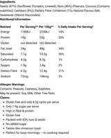 Hubbards Amazing Keto Muesli Cinnamon & Cashew 350g