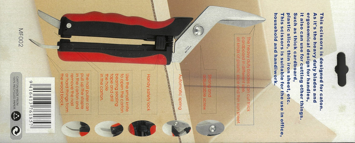 Scissors - Mf002 24.5cm Multifunction Scissor