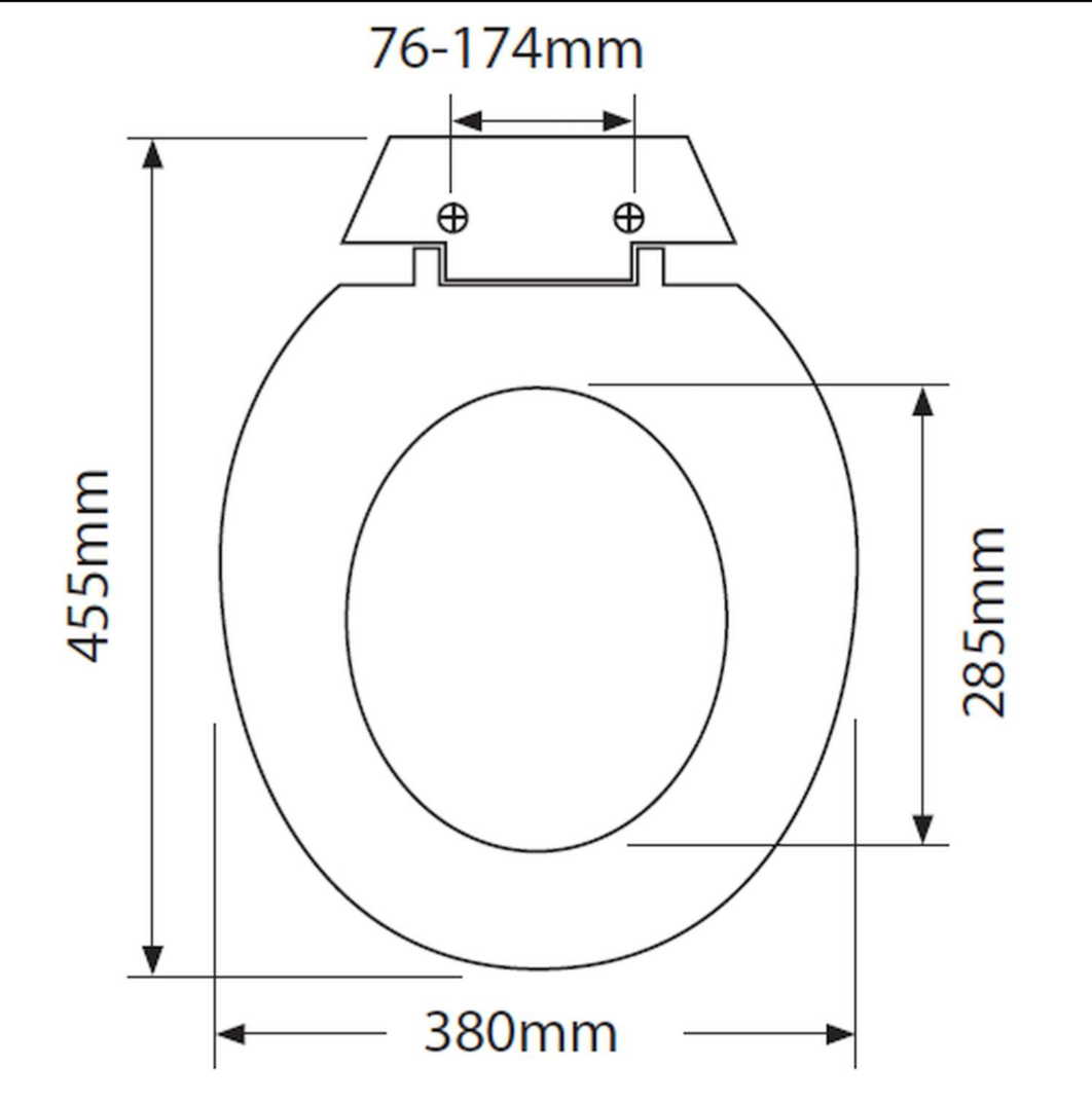 Legacy Toilet Seat White
