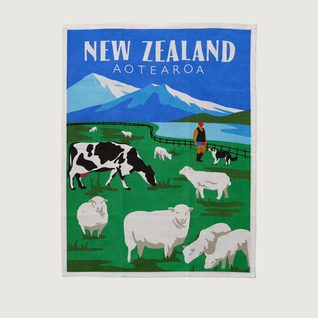 Moana Road - NZ Aotearoa Tea Towels - NZ Farming