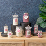 Scented Bonnie Jar Candle Vanilla & Tuberose 90g