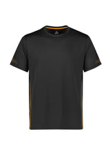 Balance Mens Short Sleeve Tee - Black/Gold