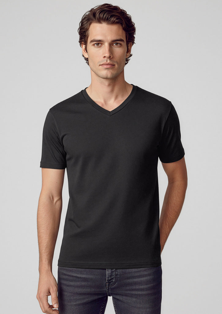 Viva Mens Short Sleeve Tee - Black