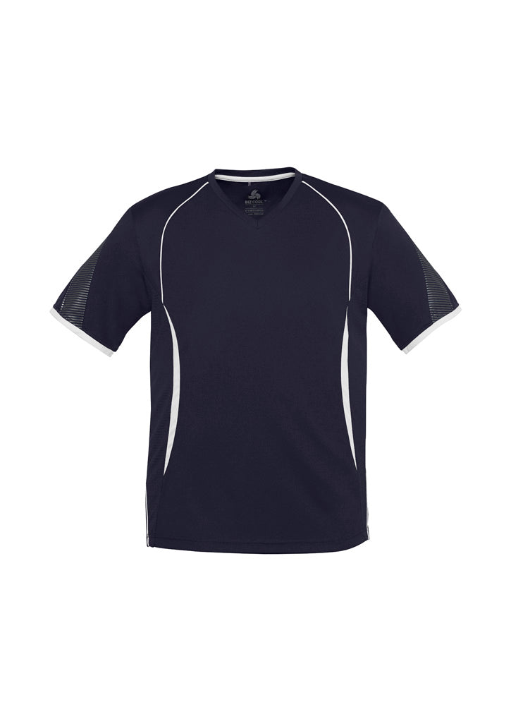 Razor Mens Short Sleeve Tee - Navy/White