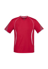 Razor Mens Short Sleeve Tee - Red/White