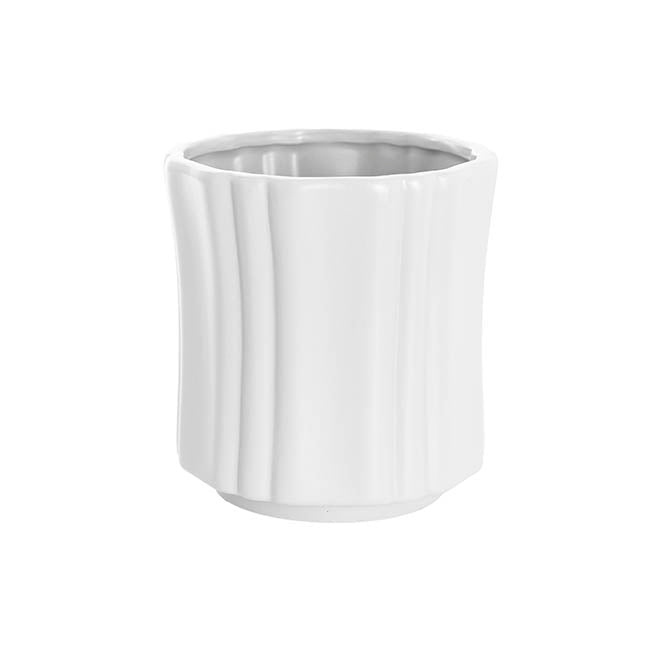 Ceramic Florence Vase Matte White