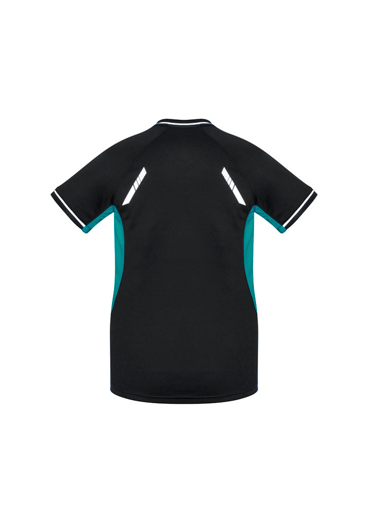 Renegade Womens Short Sleeve Tee - Black/Teal/Silver