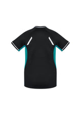 Renegade Womens Short Sleeve Tee - Black/Teal/Silver