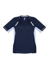 Renegade Mens Short Sleeve Tee - Navy/White/Silver
