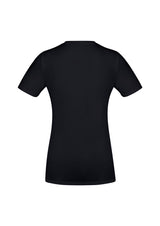 Aero Womens Short Sleeve Tee - Solid Black