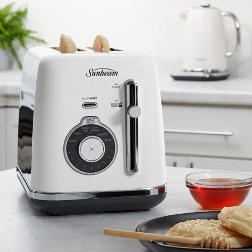 2 SLICE TOASTER - Sunbeam ALINEA™ SELECT COLLECTION (WHITE)