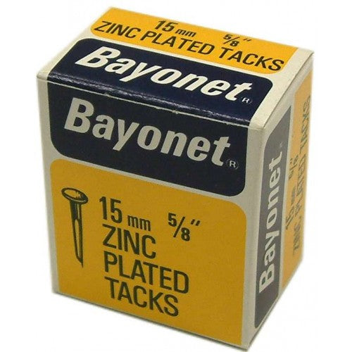 Zinc Tacks - "Bayonet"  100gm Pkt  5/8"