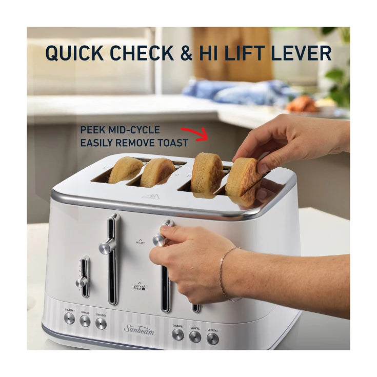 TOASTER - FRENCH RIVIERA COLLECTION (WHITE)