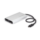 Thunderbolt 3 to Dual DisplayPort Adapter - 4K 60Hz - Mac and Windows Compatible