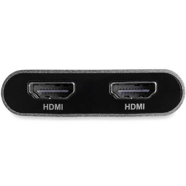 Thunderbolt 3 to Dual HDMI Adapter - 4K 60Hz - Mac and Windows Compatible
