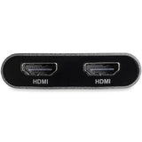 Thunderbolt 3 to Dual HDMI Adapter - 4K 60Hz - Mac and Windows Compatible