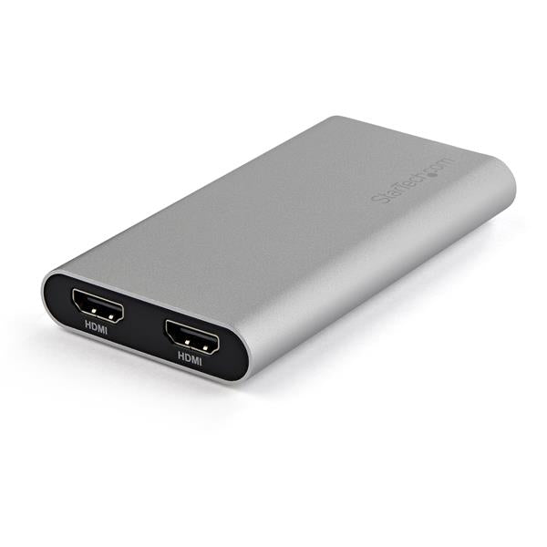 Thunderbolt 3 to Dual HDMI Adapter - 4K 60Hz - Mac and Windows Compatible