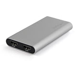 Thunderbolt 3 to Dual HDMI Adapter - 4K 60Hz - Mac and Windows Compatible