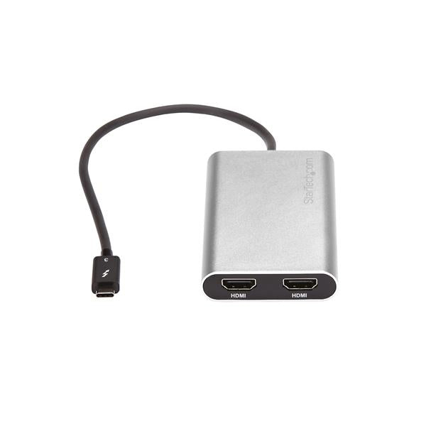 Thunderbolt 3 to Dual HDMI Adapter - 4K 60Hz - Mac and Windows Compatible