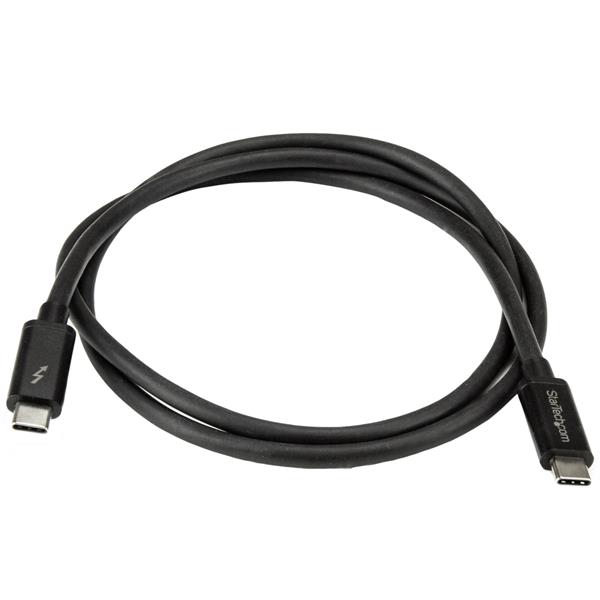 1m Thunderbolt 3 20Gbps USB-C Cable - Thunderbolt, USB & DisplayPort Compatible