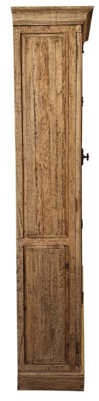Cabinet Reclaimed Oak and White Inside