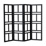 ROOM DIVIDER - ANTIQUE BLACK ELM RECLAIMED ELM (2.4m x 1.9m x 4cm)